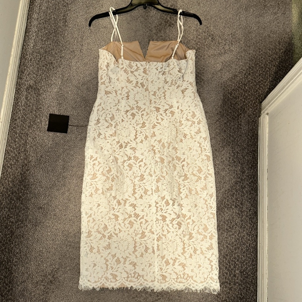 Lulus white crochet dress NWT - Picture 8 of 9